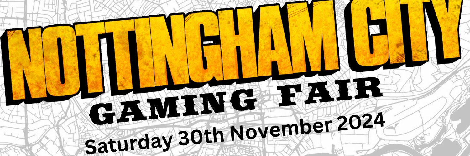 Nottingham City Gaming Fair banner