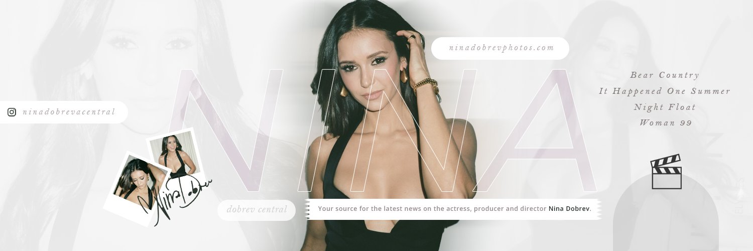 Nina Dobrev Central banner