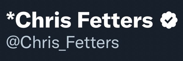 Chris Fetters Profile Banner