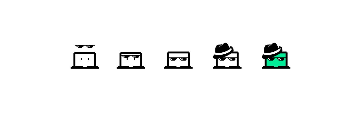 V ⋈'s banner