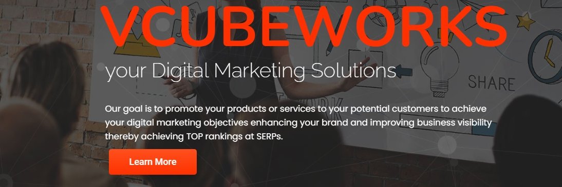 VCubeWorks banner