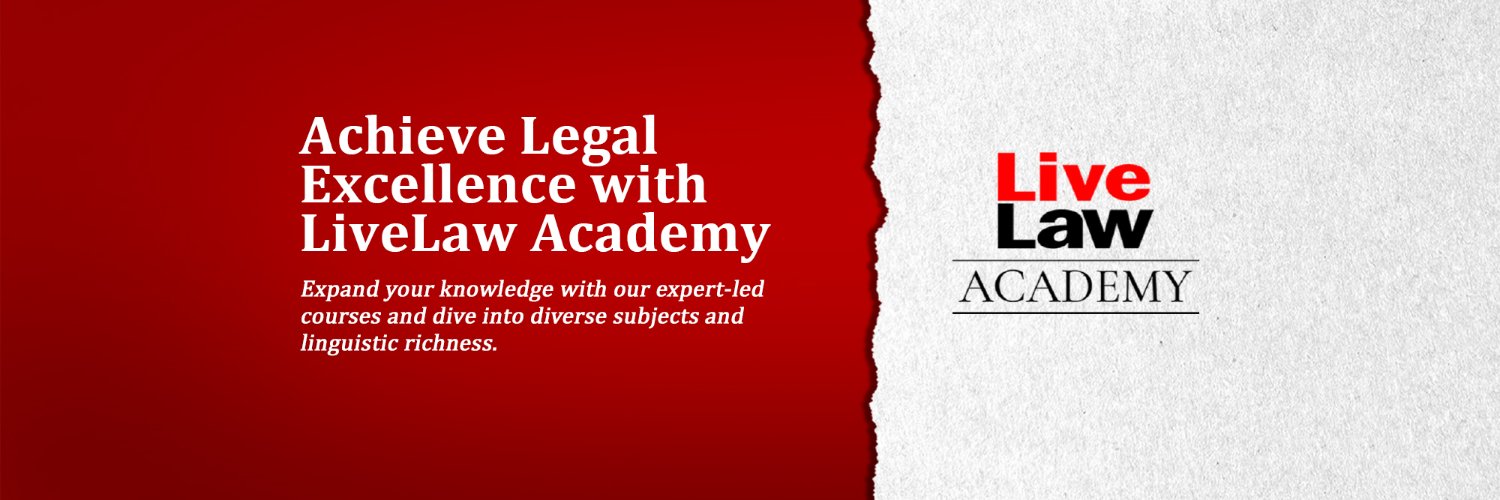 Livelaw Academy banner