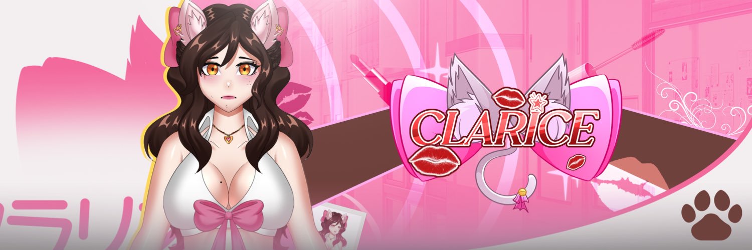 Clarice 💋🐾 Fashionista Kitty VTuber banner