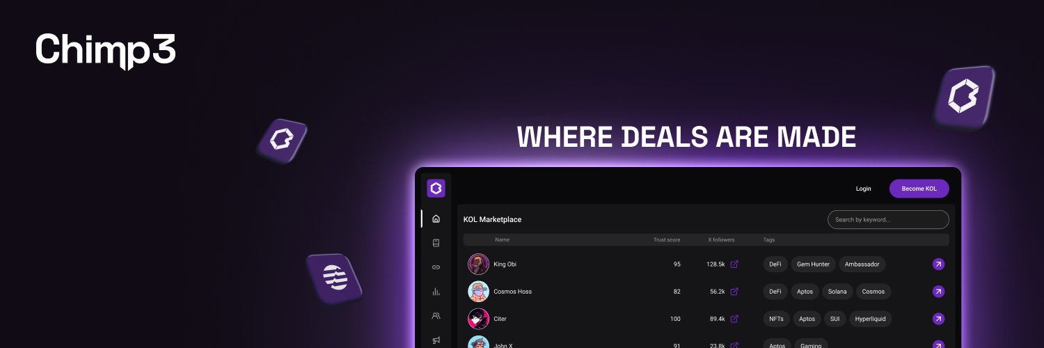 Chimp 3's banner