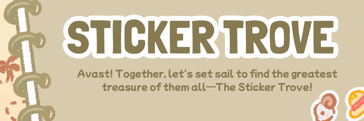Sticker Trove 🌠 OP Sticker Project banner