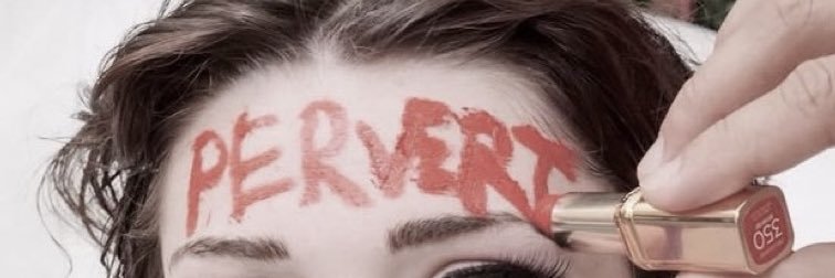 girl on internet banner