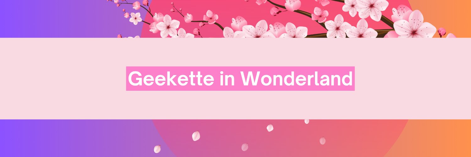 Geekettewonder's profile banner image