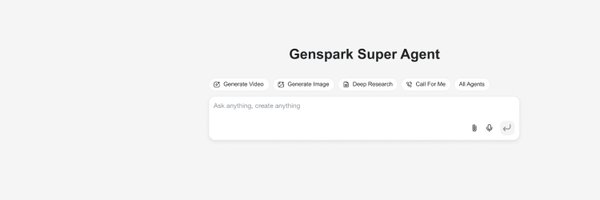 genspark_ai Profile Banner