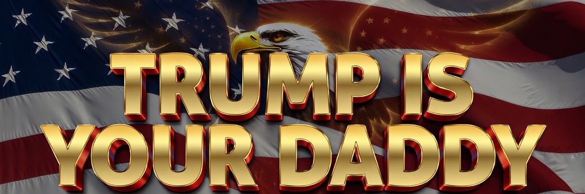 Trump Is Your Daddy banner