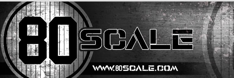 80 Scale banner
