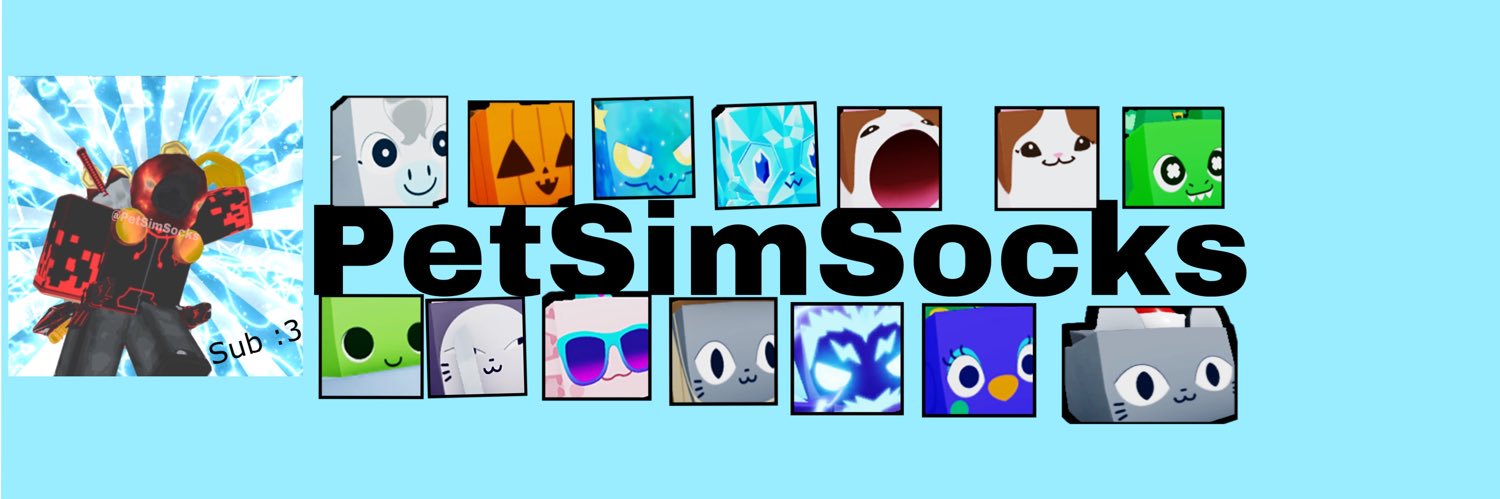 PetSimSocks banner