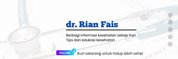 Dokter Rian Profile Banner