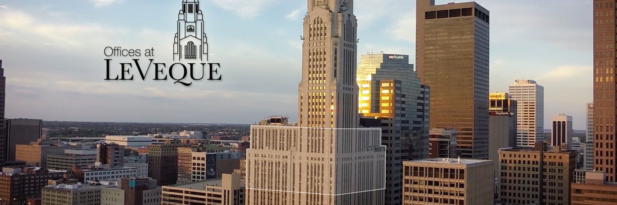 Leveque Tower banner