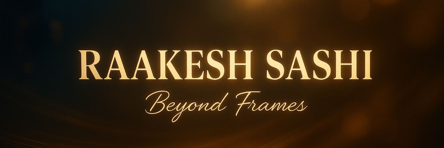 Raakesh Sashi banner