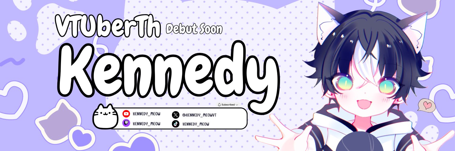 Kennedy Meow | VTuberTH | Debut Soon banner