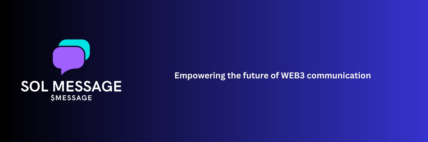 solmessagedapp's profile banner image