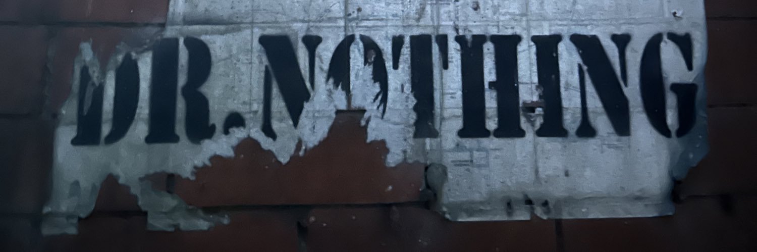 DR. NOTHING banner