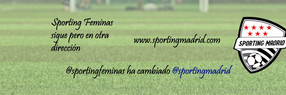 sportingfeminas's profile banner image