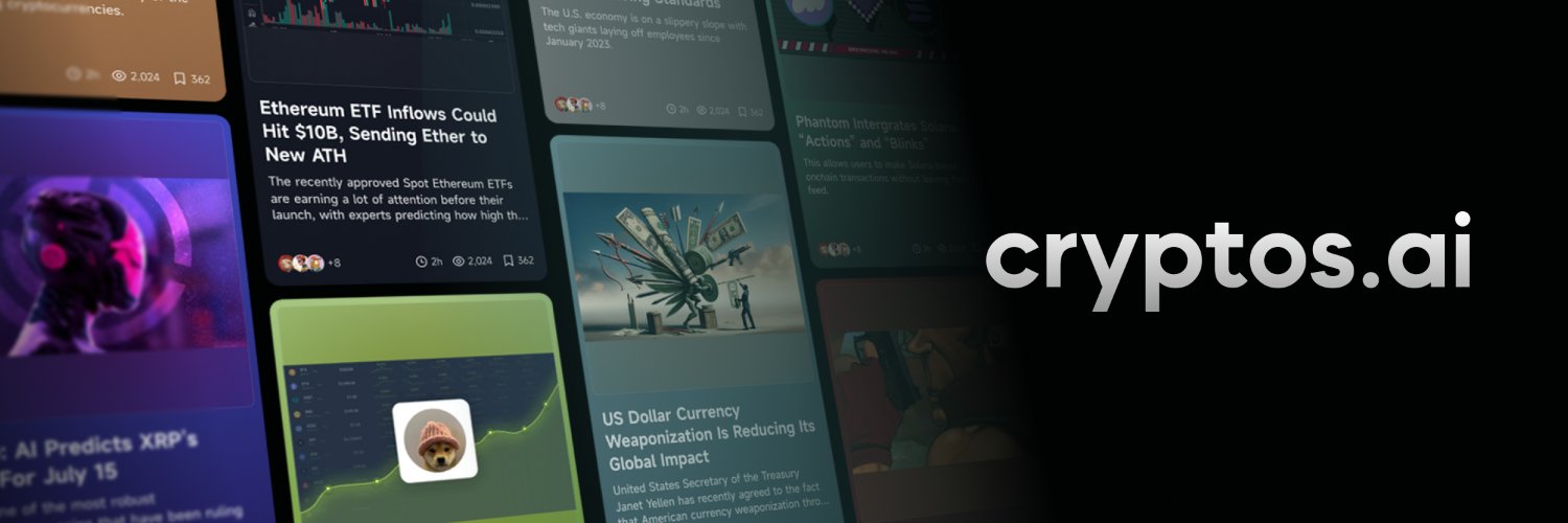 Cryptos AI banner