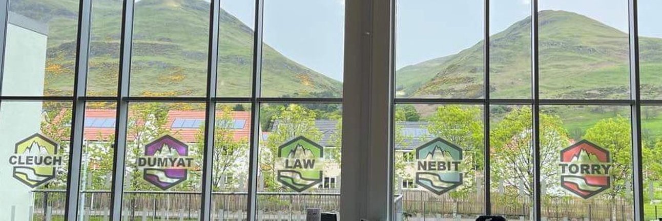 Alva Community Around the School banner