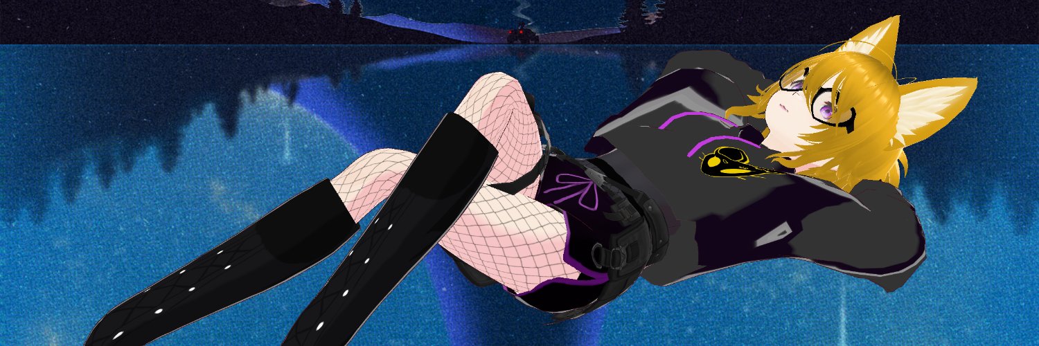 Kol3ver 😼🎸Vtuber banner