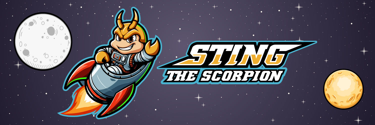 STING The Scorpion banner