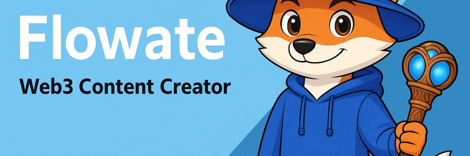 Flowate (❖,❖) banner