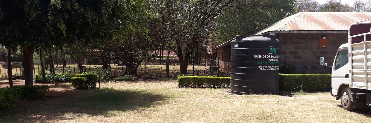 Friends of Mau Watershed (FOMAWA) banner