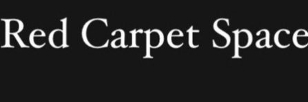 Red carpet space banner