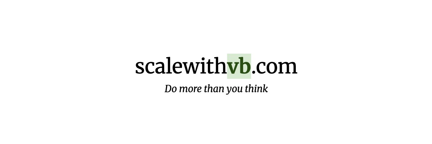 scalewithvb's profile banner image