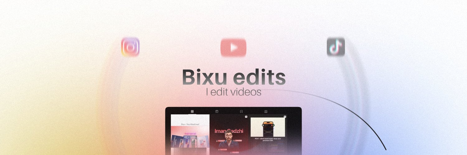 Bixu | Video Editor banner