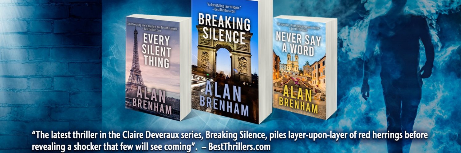 ALAN BRENHAM, Author banner