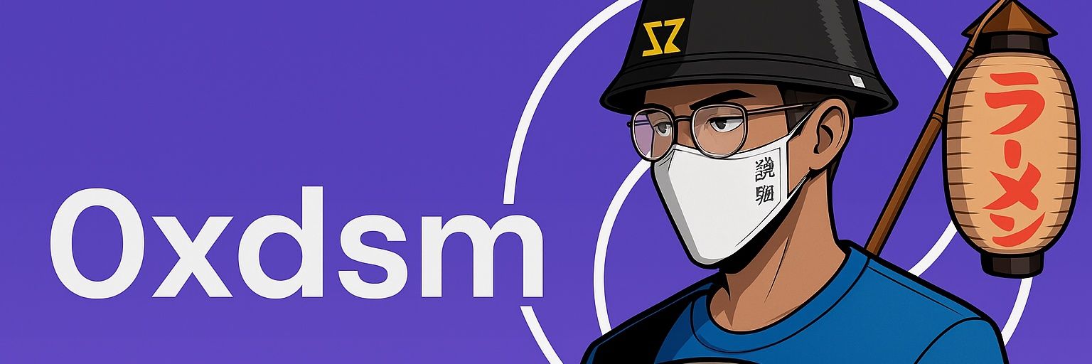 0xdsm.nad ⨀'s banner