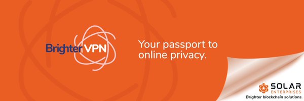 BrighterVPN Profile Banner