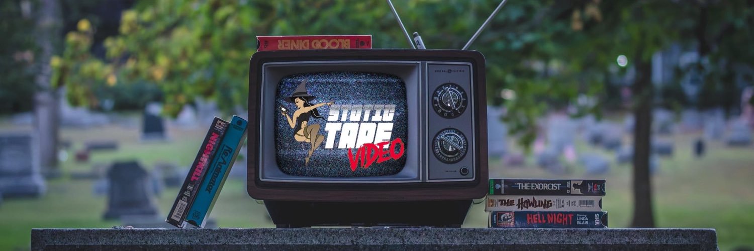 Static Tape Video banner