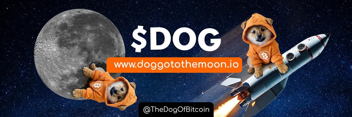 $DOG • The #1 Meme on BTC's banner