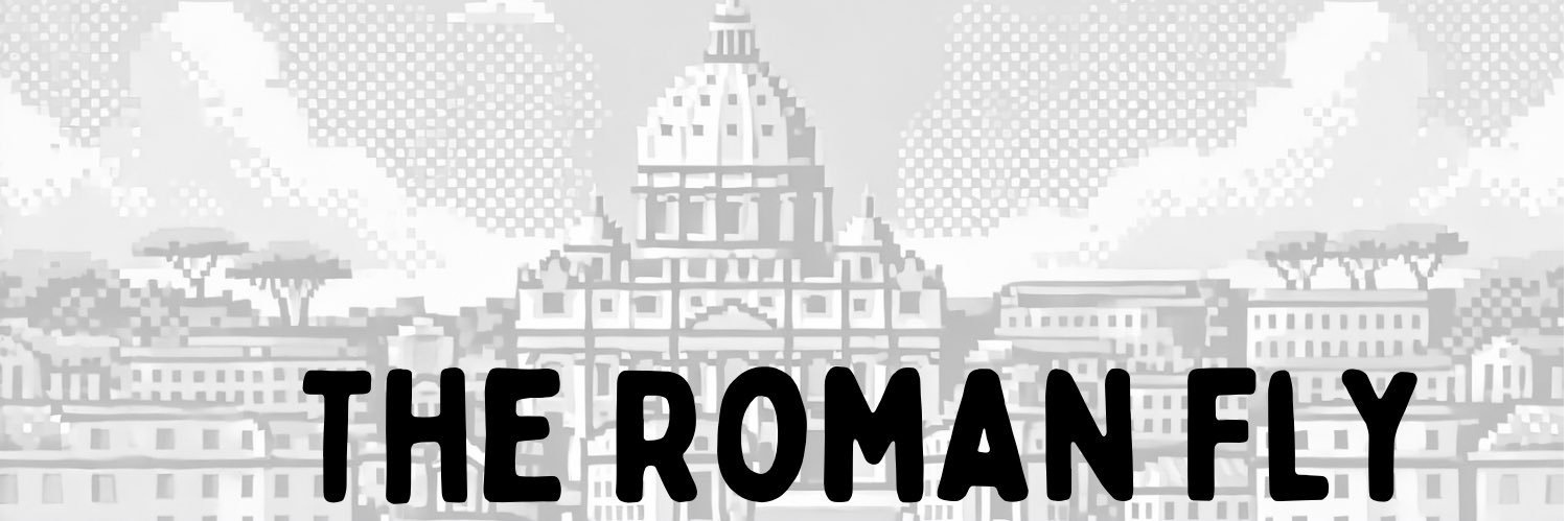 The Roman Fly banner