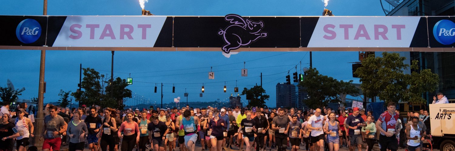 Flying Pig Marathon banner