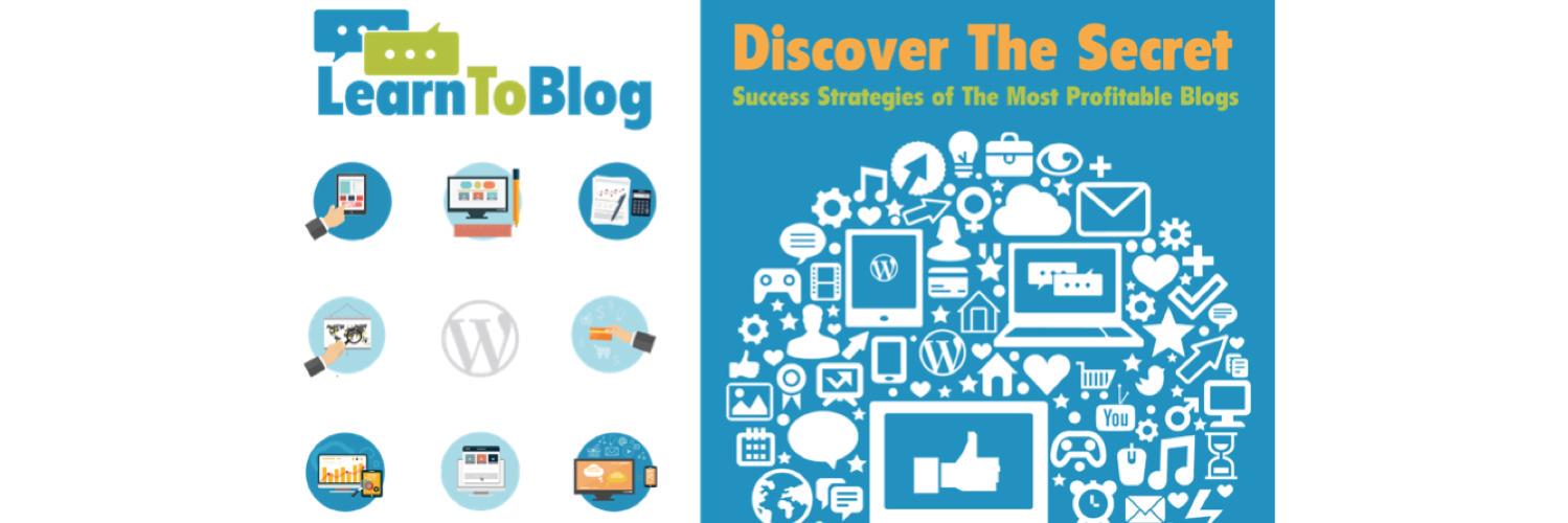 Learn To Blog banner