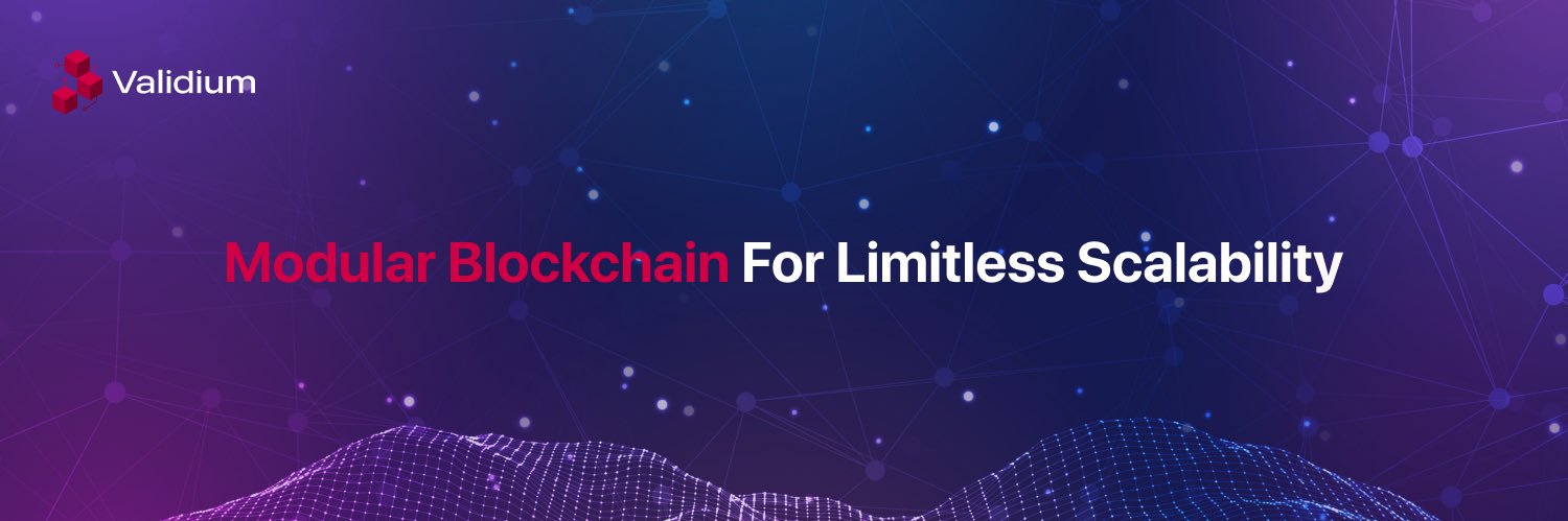Validium Network banner