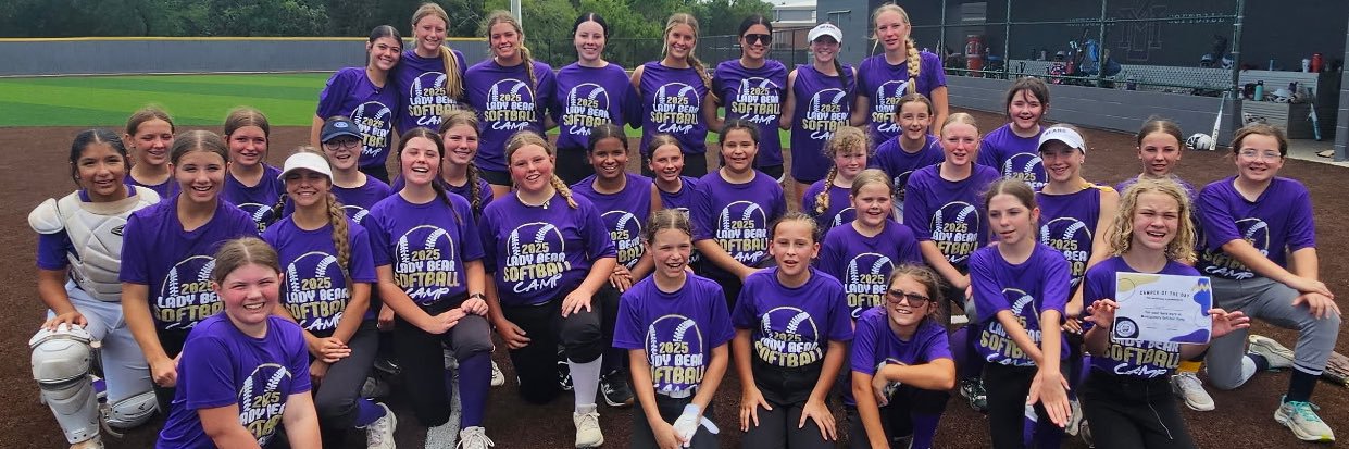 Montgomery Lady Bears Softball's banner