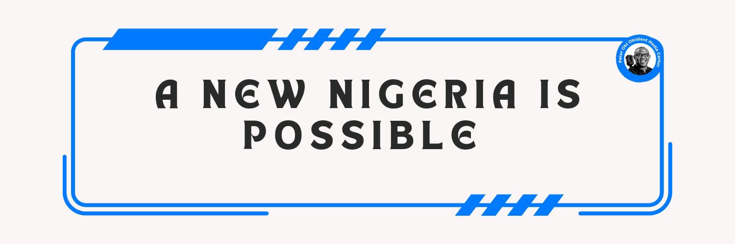 PeterObi Obidient Media Center's banner