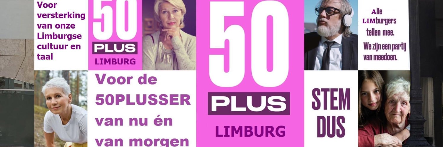 50PLUS Maastricht banner