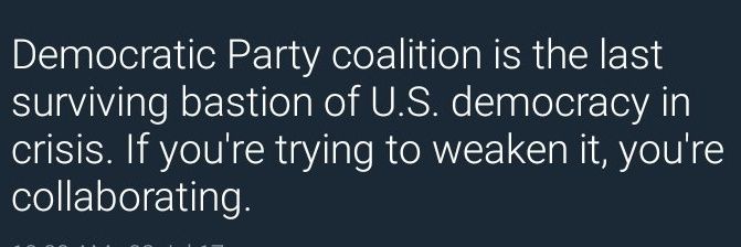 Berniebros ≠ Friends banner