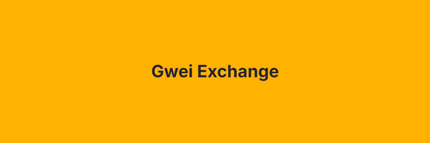Gwei ⨀ banner