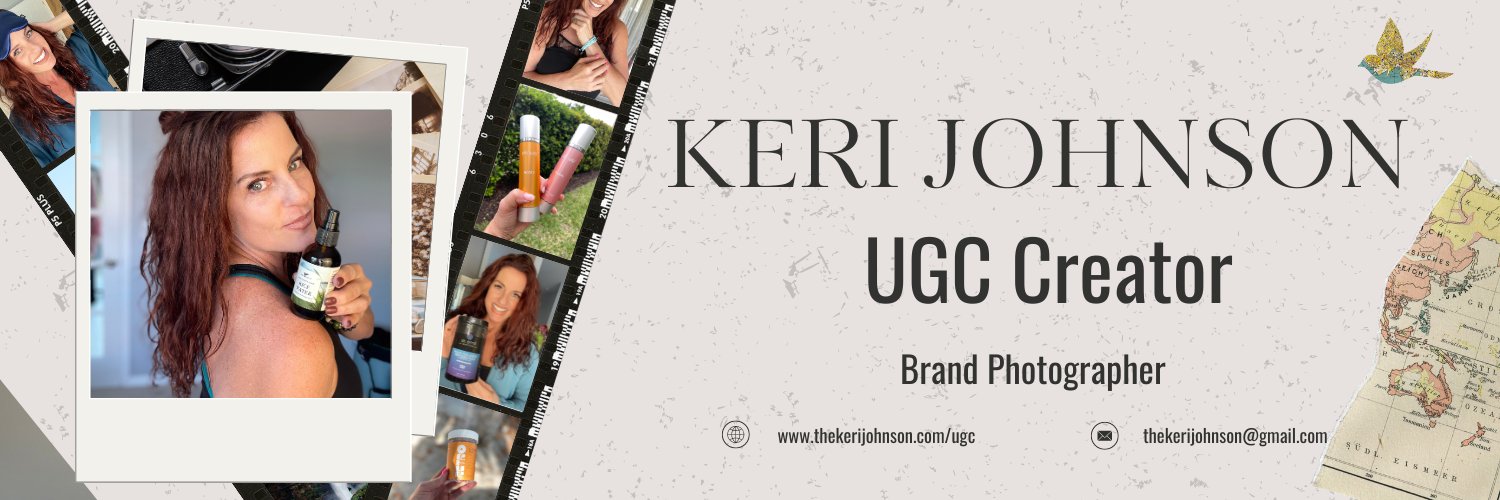 Keri Johnson | Gen X - UGC Creator | Photographer banner