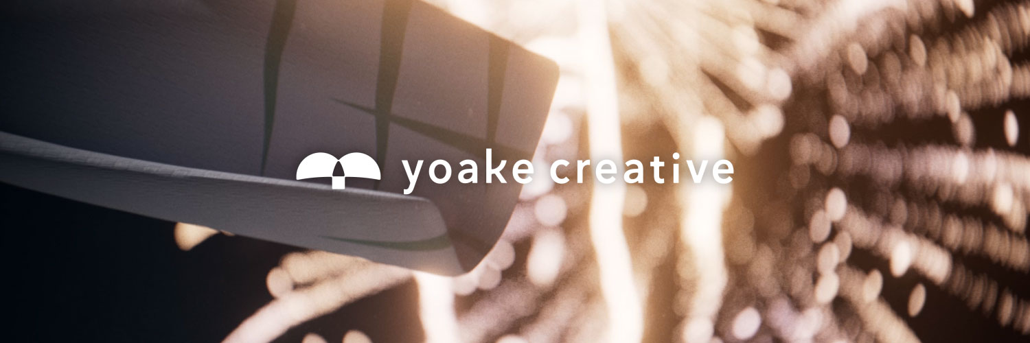 yoake creative banner