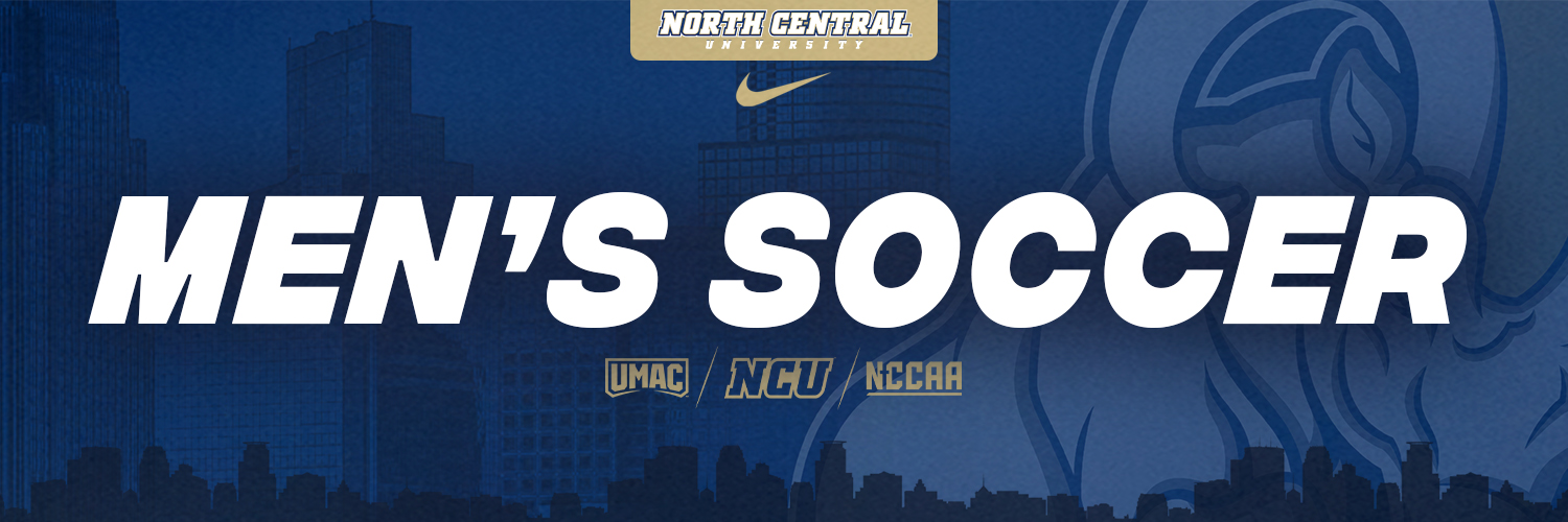 North Central Men's Soccer's banner