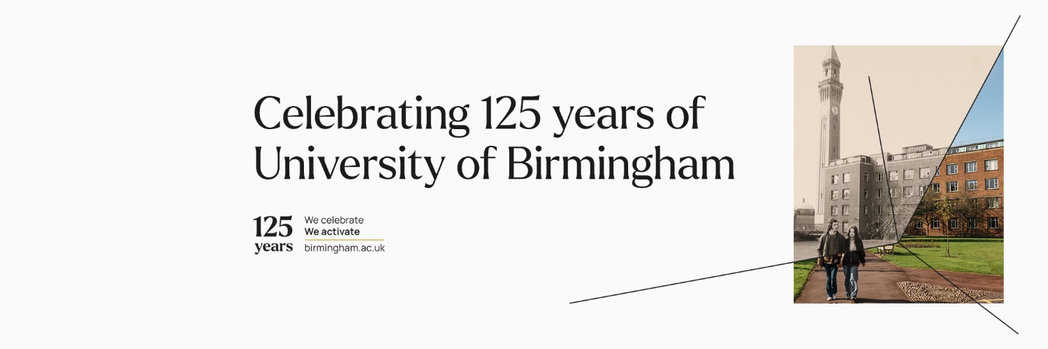 Uni of Birmingham's banner