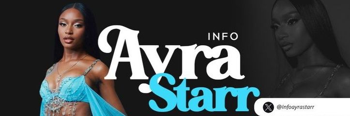 Info Ayra Starr 🇧🇷's banner